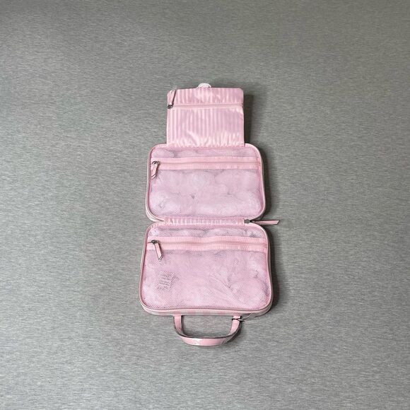 Victoria's Secret Heritage Stripe Hanging Toiletry Travel Bag - Picture 2 of 11